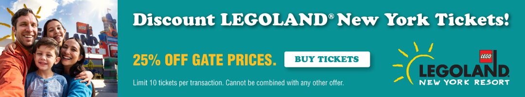 Discount Legoland NY Tickets