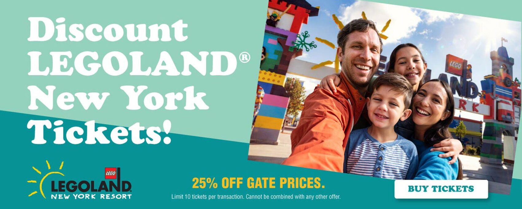 Discount Legoland NY Tickets